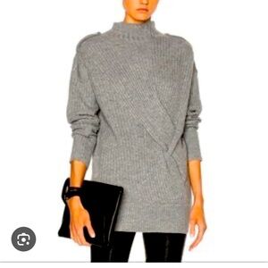 Rag & Bone | Dale Twist Front Merino Wool Sweater Size XS